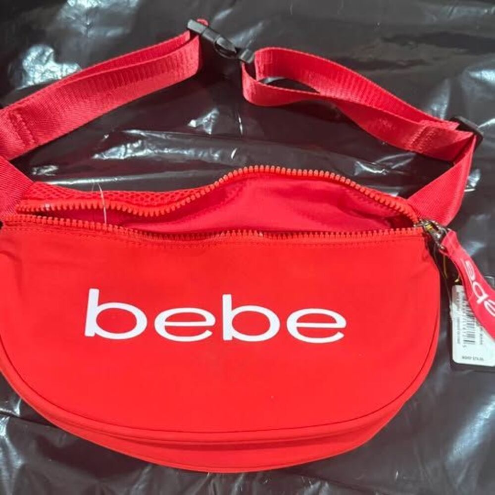 bebe Red Sling Belt Bag - Fanny pack